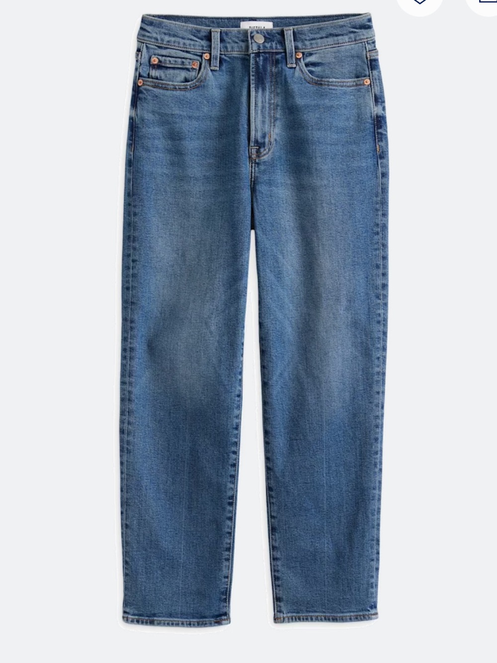Pistola Charlie Rigid High Rise Ankle Straight Jean - Picture 3 of 6